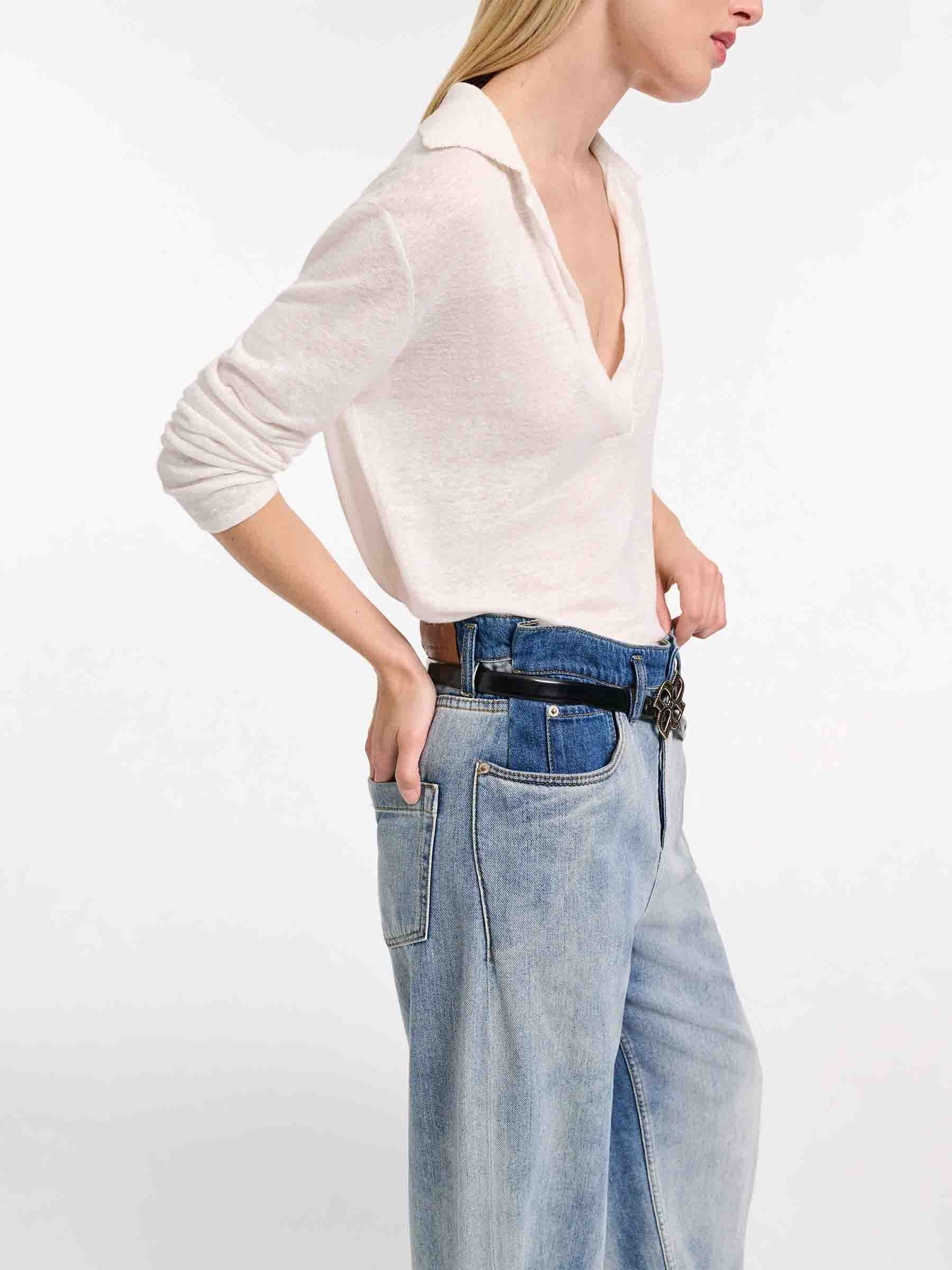 LONG SLEEVE BLOUSE - 3