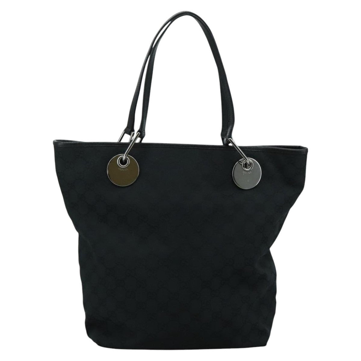 GUCCI GG Canvas Tote Bag Black - 13