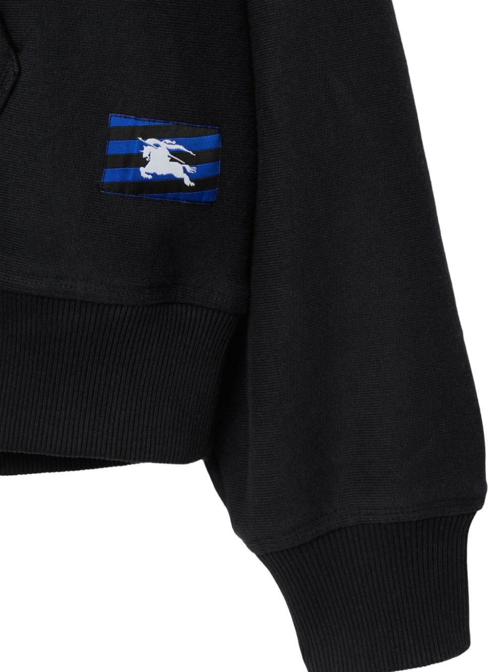 EKD-appliquÃ© cotton hoodie - 5