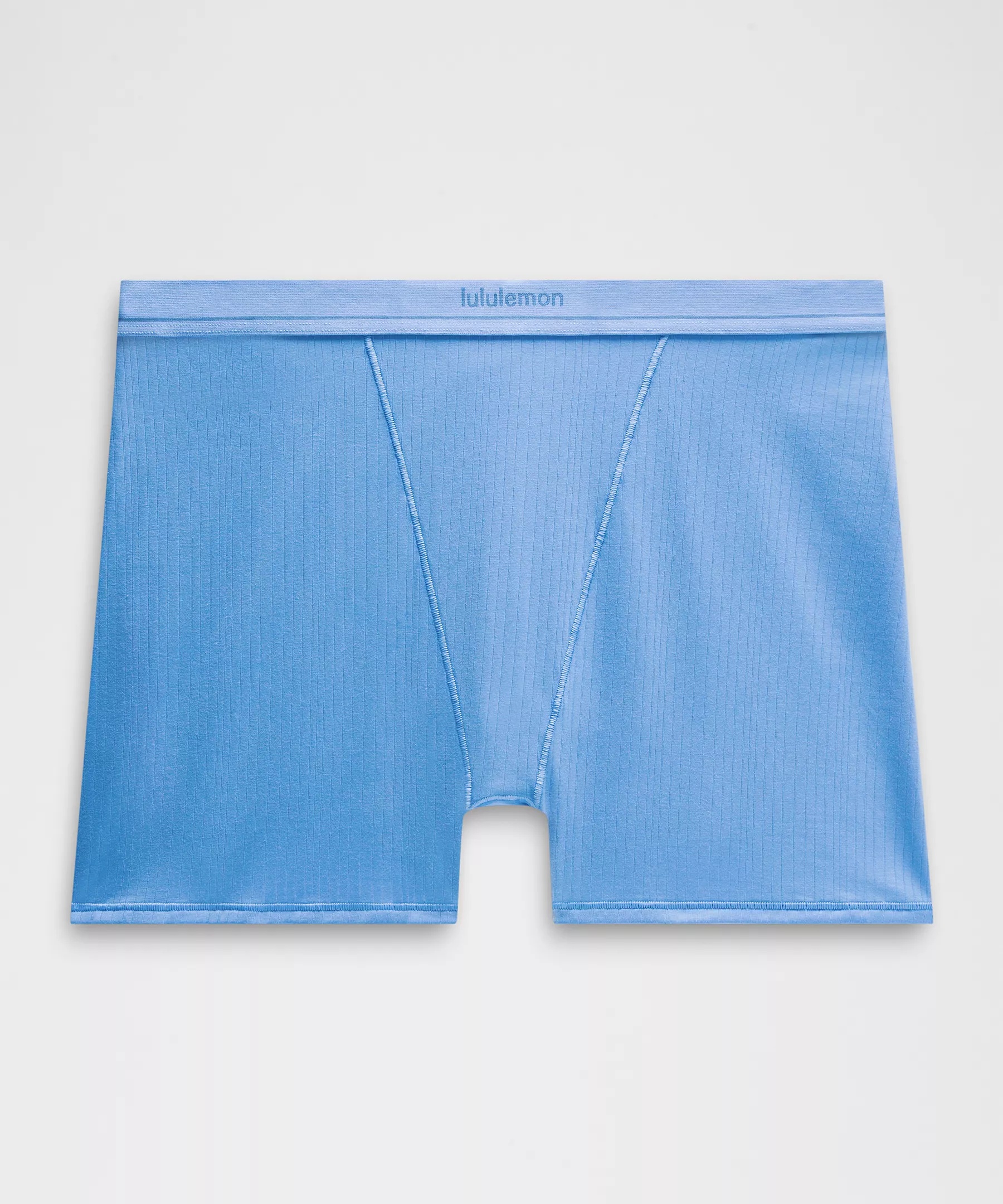 Stretch Cotton Ribbed Logo Super-High-Rise Shortie Underwear - 1