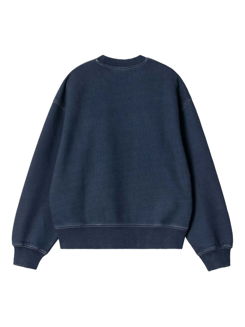 Carhartt Ingo heart-embroidered sweatshirt outlook