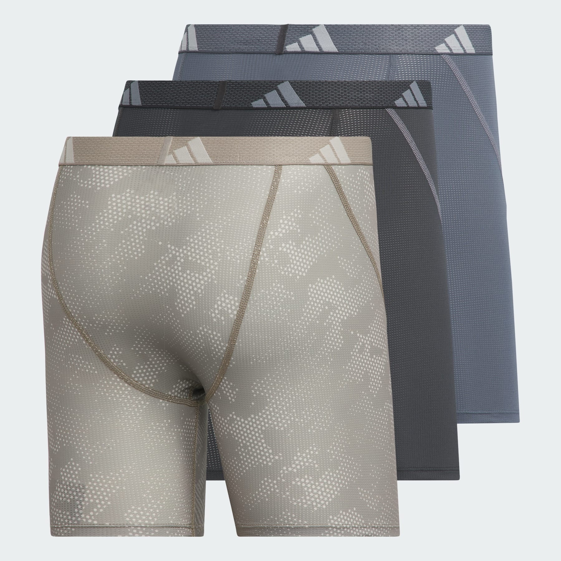 Performance Mesh Graphic 3-Pack Boxer Briefs - 3