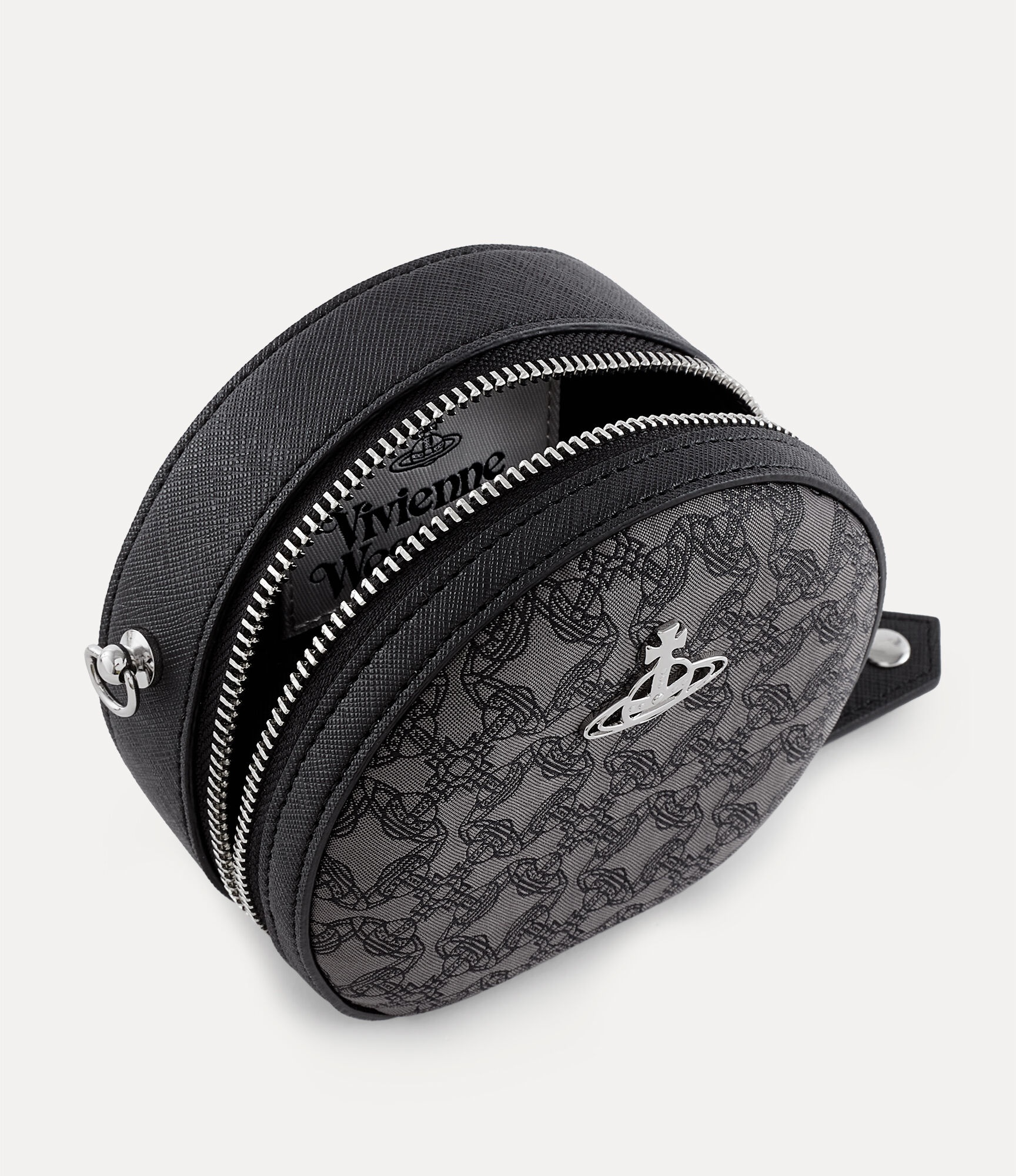RE-JACQUARD ORBORAMA MINI ROUND CROSSBODY BAG - 3