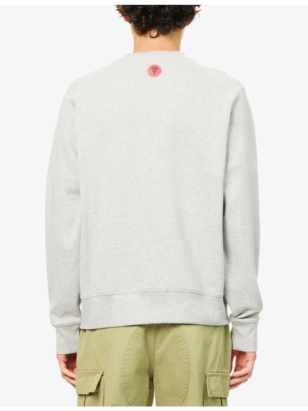 Bulldog Crewneck Cotton-Jersey Sweatshirt - 4