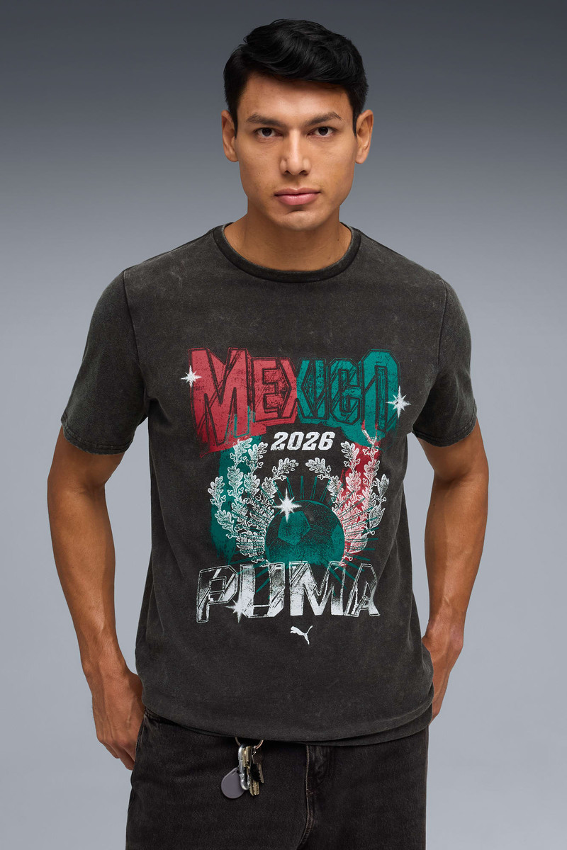 PUMA Fanpack 90s Bespoke Men's Relaxed Soccer Tee outlook