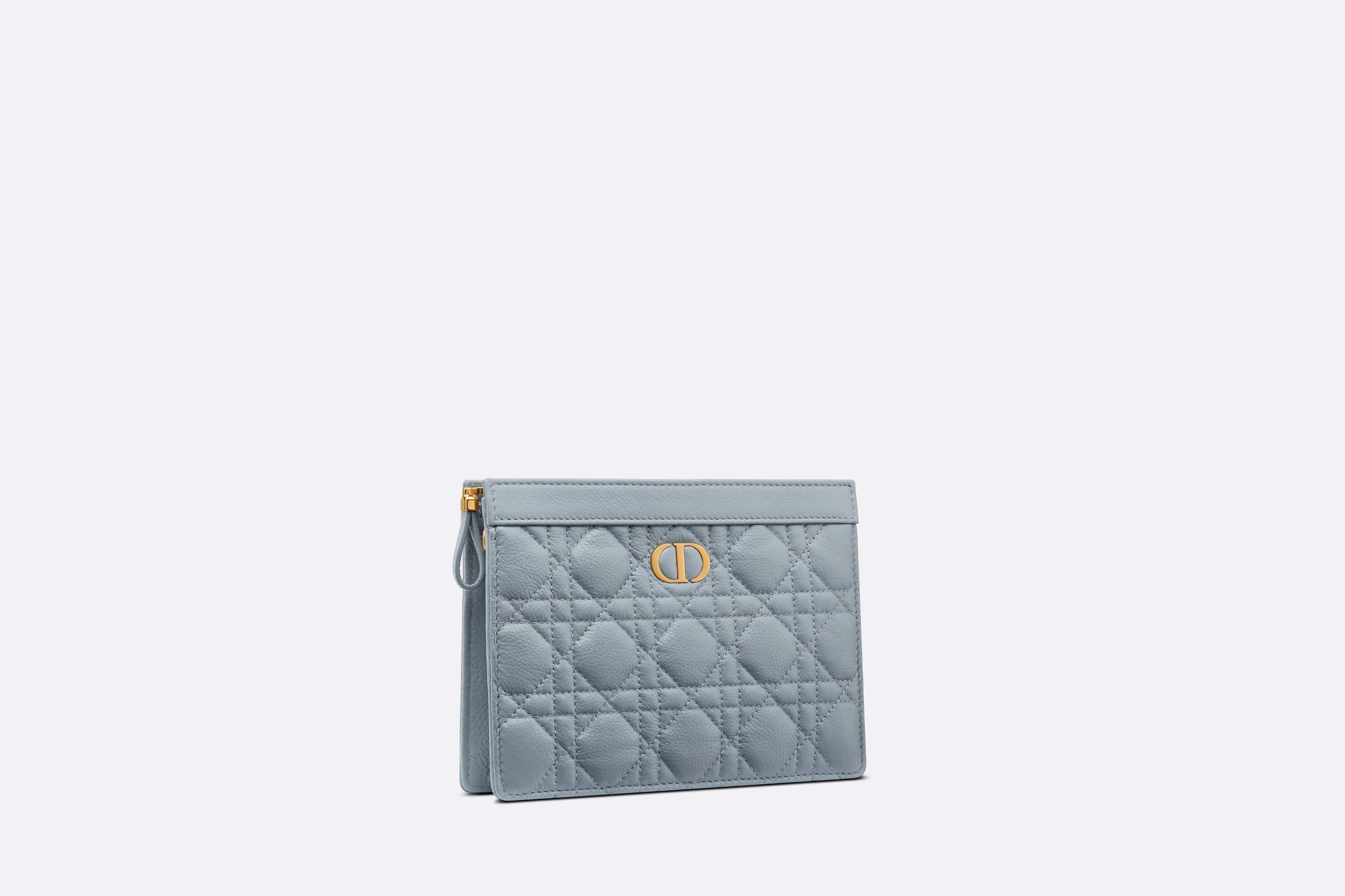 Dior Caro Zipped Pouch with Chain - 2