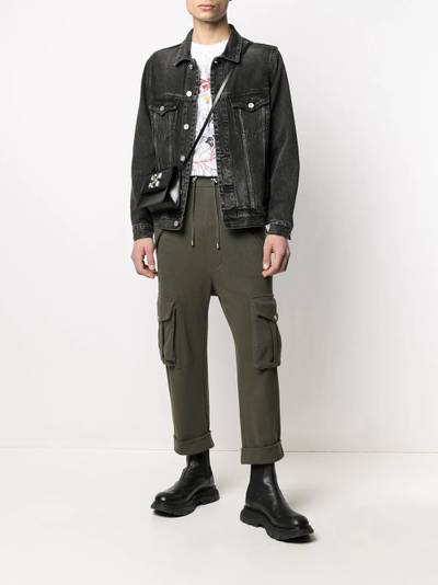 Balmain drawstring track pants outlook