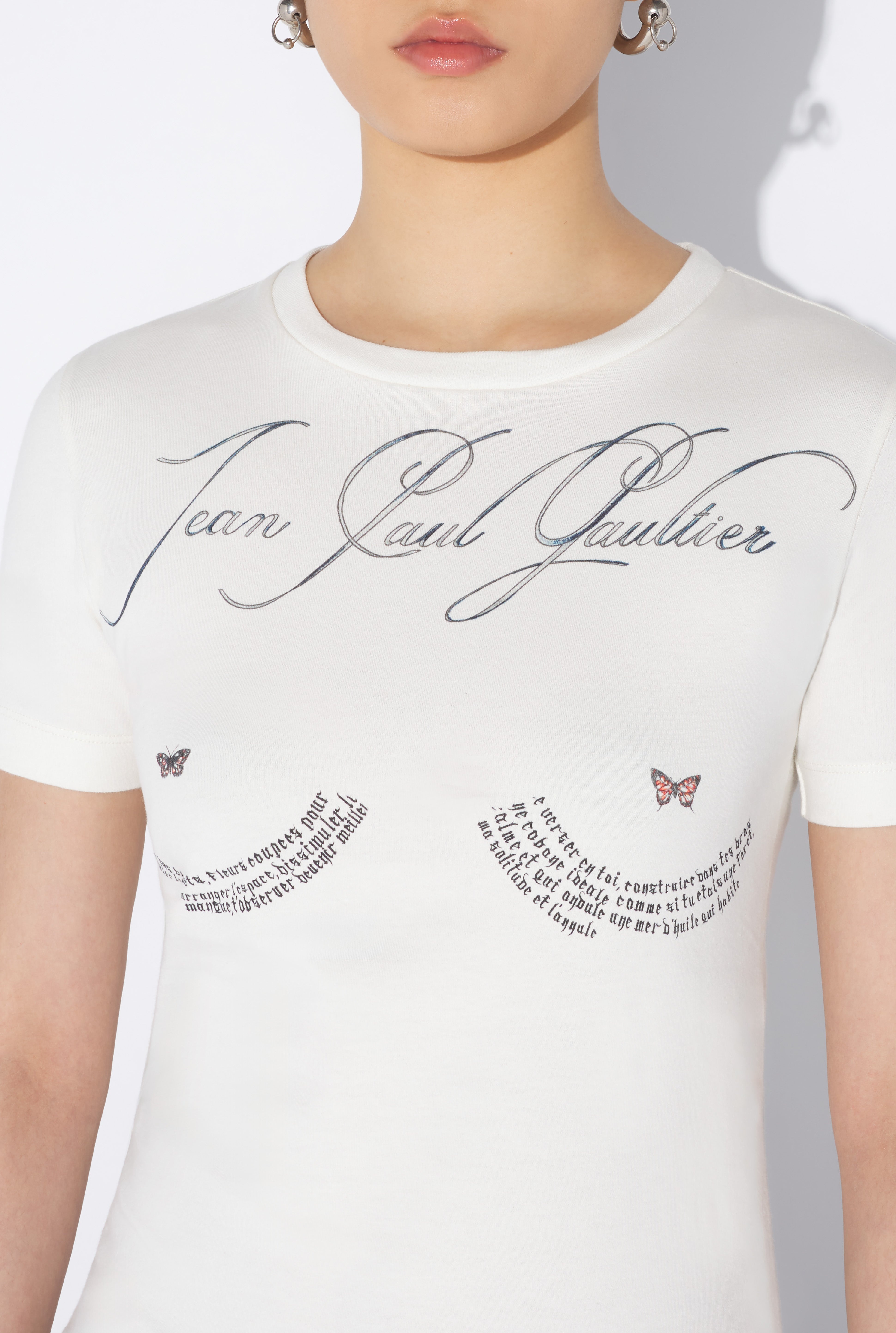 THE WHITE “TATTOO POEM” T-SHIRT - 4