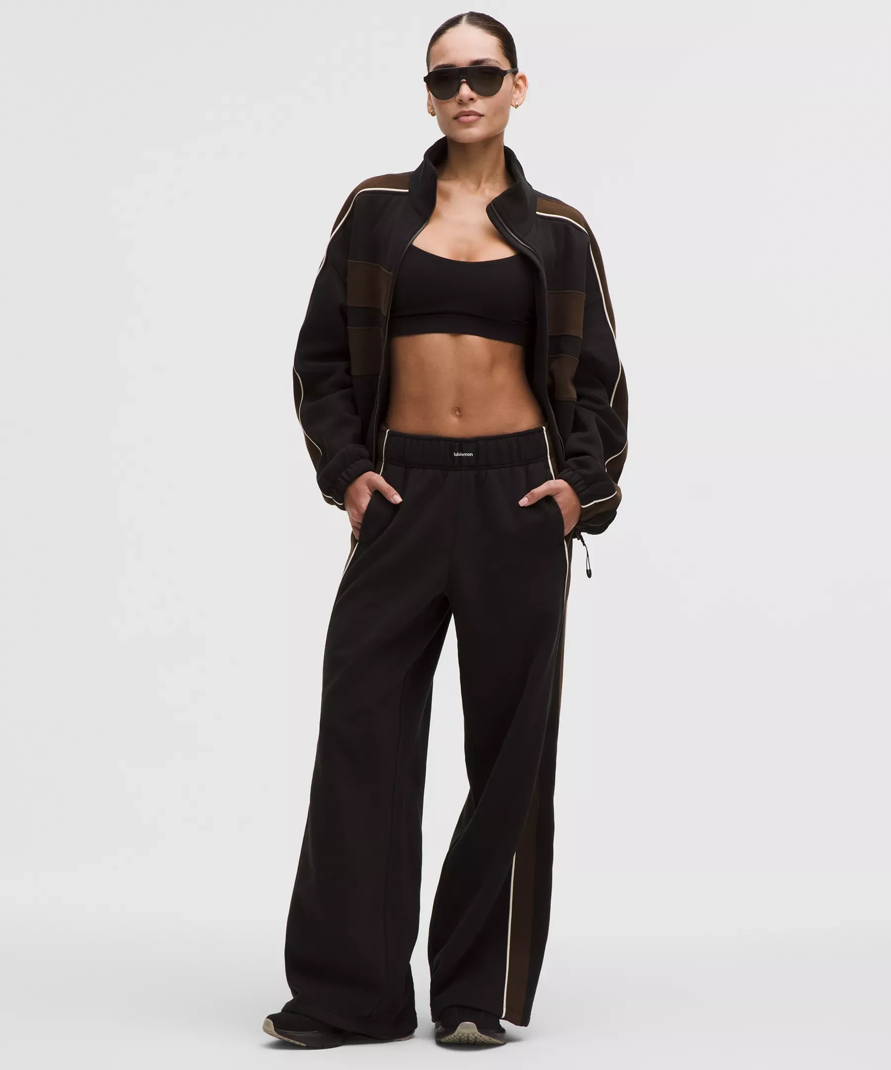 Women's Steady State Oversized Track Pant *Stripe - 1