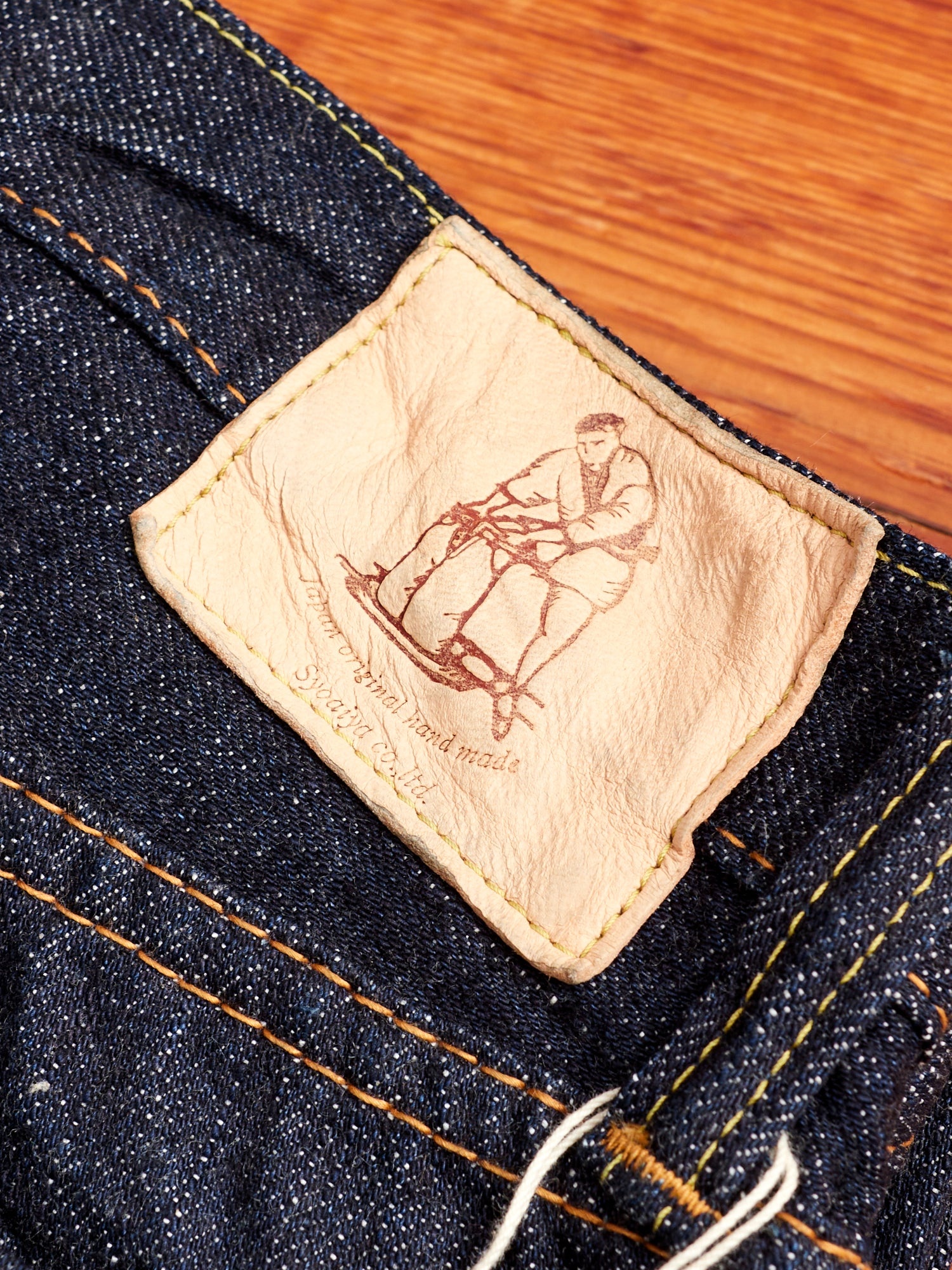 XX-003 14oz Rinsed Selvedge Denim - Regular Straight Fit - 3