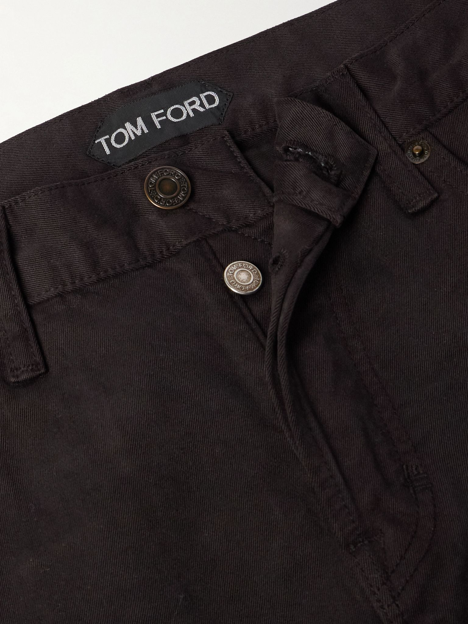 Slim-Fit Jeans Brown - 6