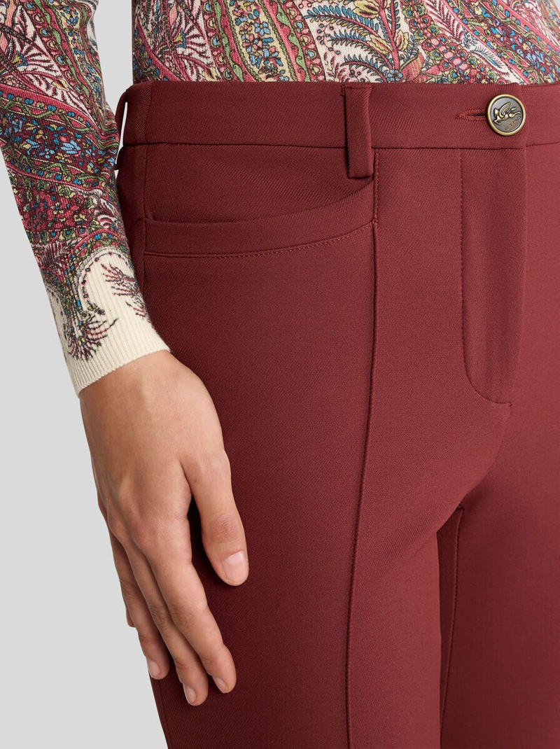Etro FIT-AND-FLARE TROUSERS outlook
