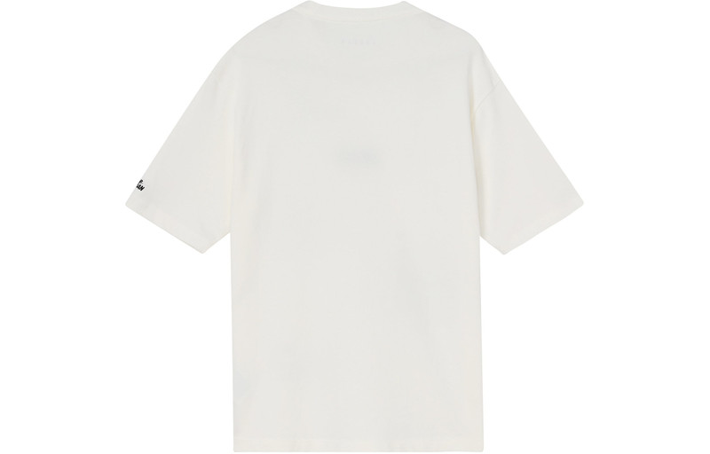 Jordan Men's Air Jordan Multi-Color Alphabet Numeric Logo Printing Casual Short Sleeve White T-Shirt DQ7363 outlook