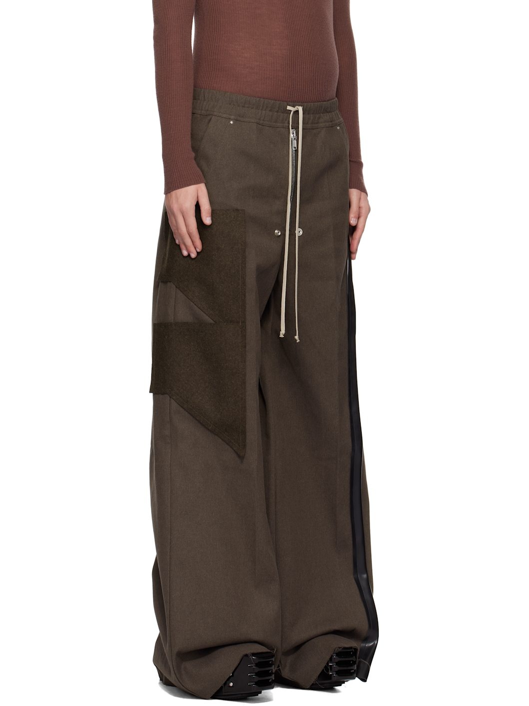 Brown Porterville Wide Bela Jeans - 2