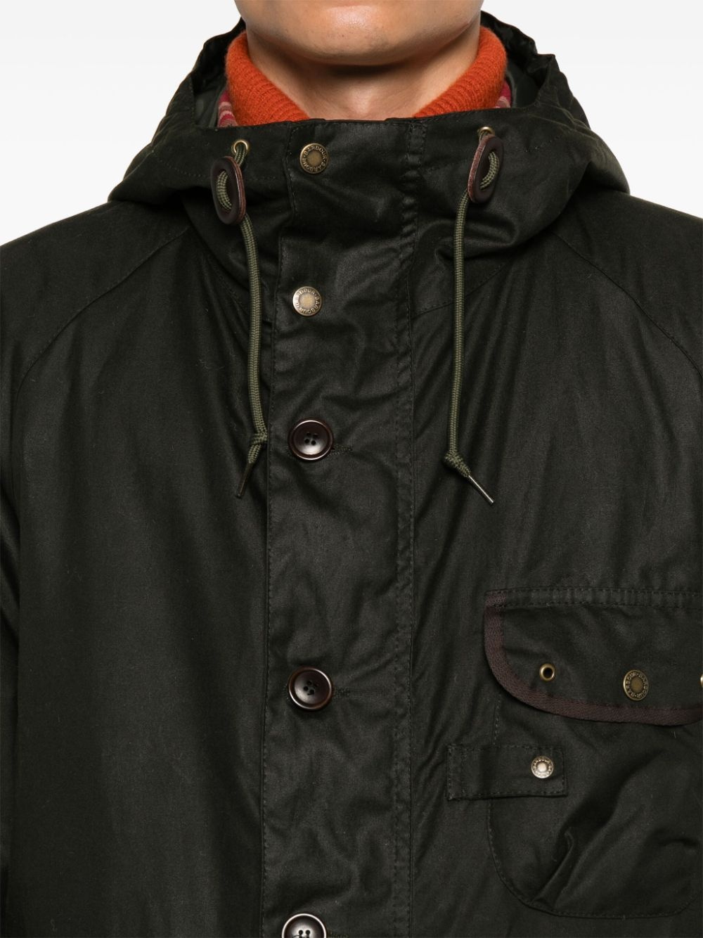 coated parka - 5