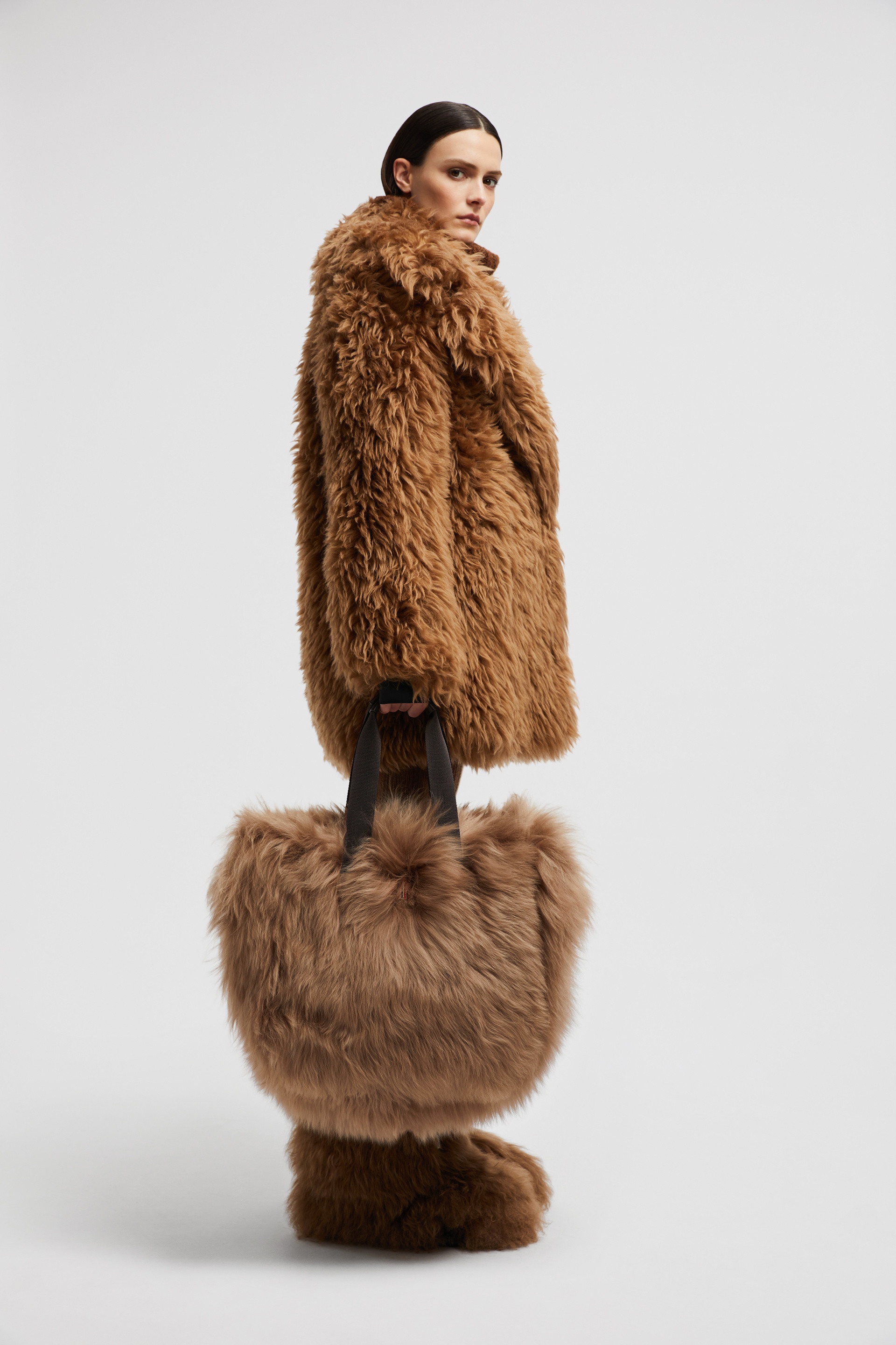 Caradoc Shearling Tote Bag - 2