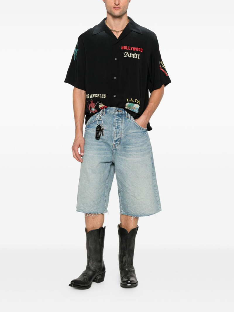 AMIRI embroidered-details short-sleeve shirt outlook
