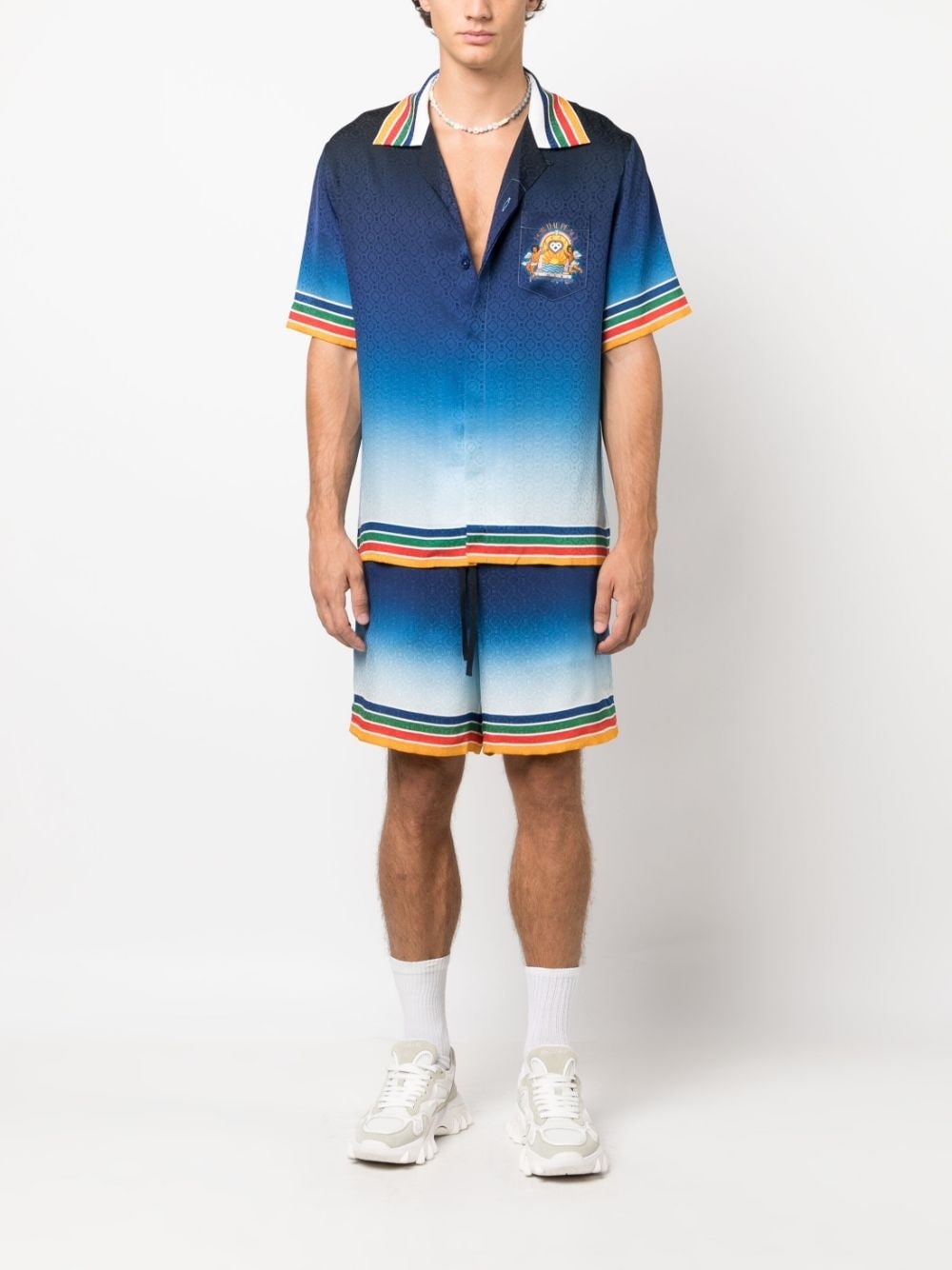 For The Peace-print shirt - 2