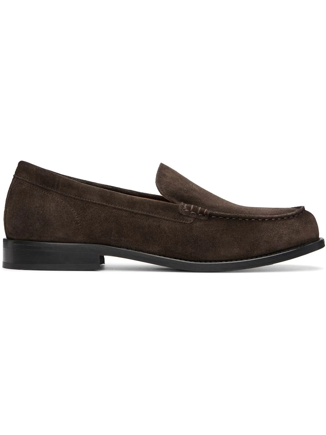 Brown Suede Loafers - 1