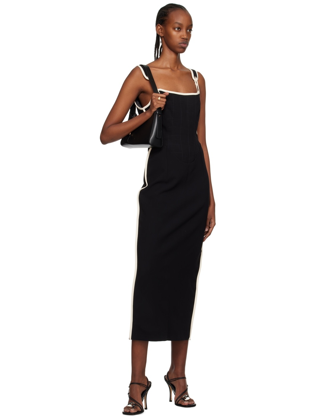 SSENSE Work Capsule – Black Lottie Maxi Dress - 4