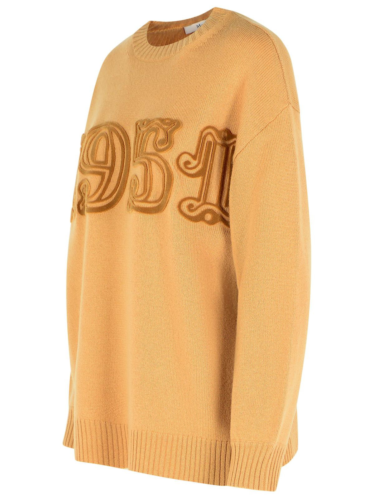 Max Mara Camel Wool And Cashmere Sweater Women - 2