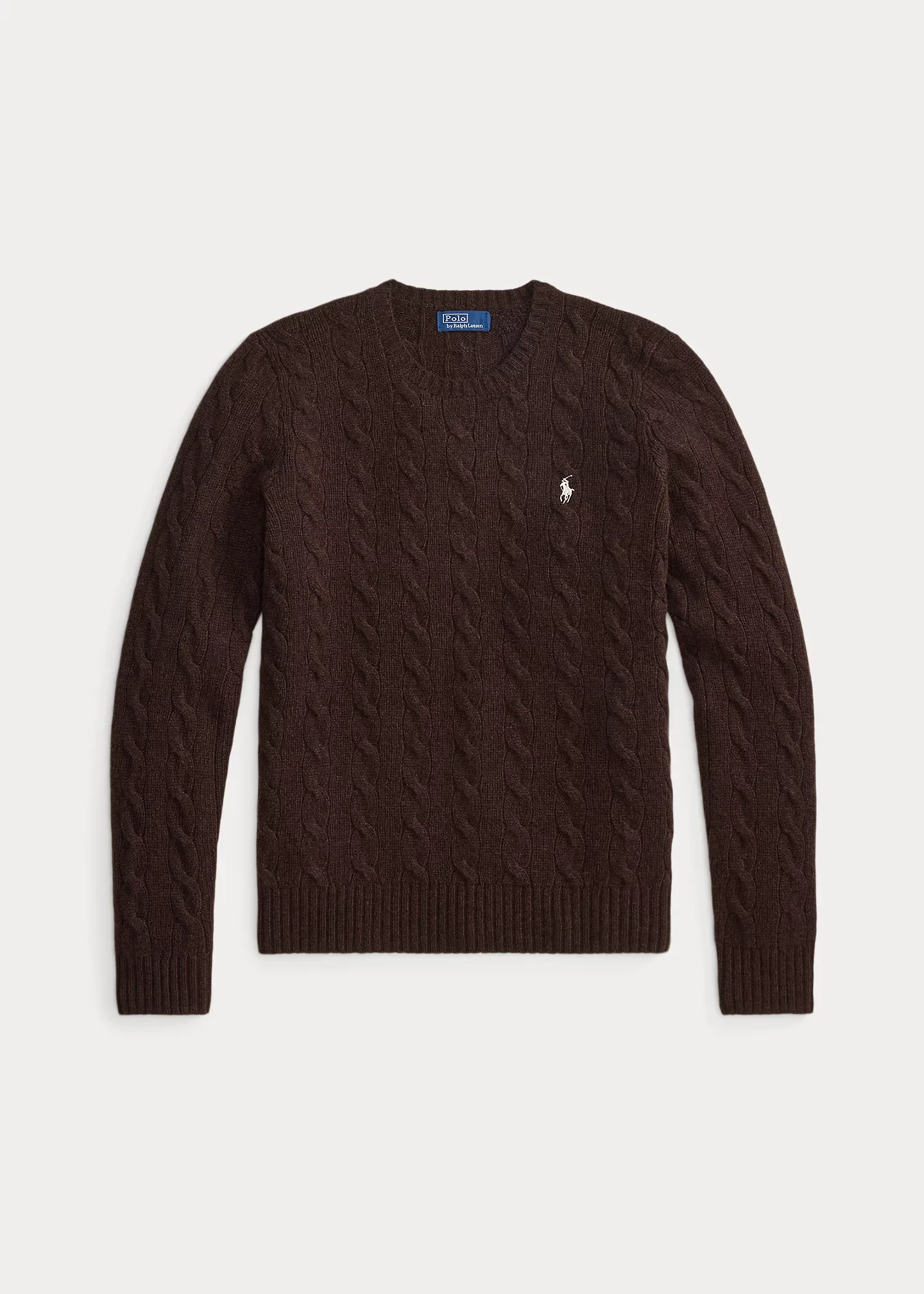 Cable-Knit Wool-Cashmere Sweater - 1