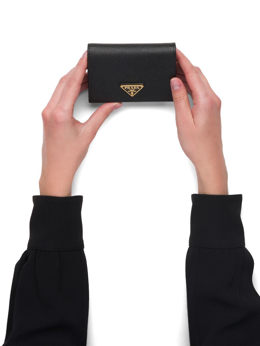 Saffiano logo wallet - 4
