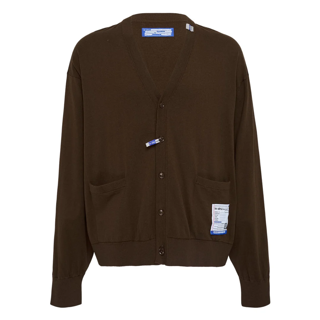 High Gauge Knit Cardigan - 1