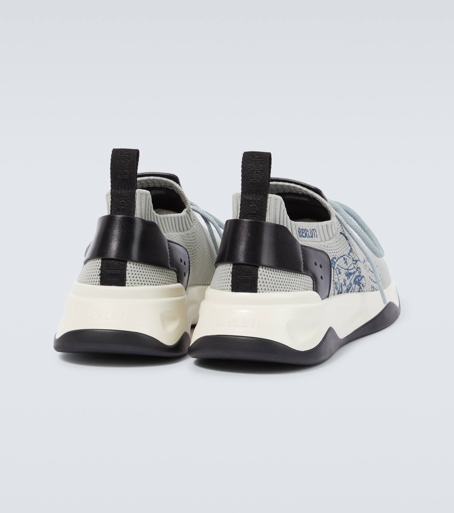 Shadow embroidered sneakers - 6