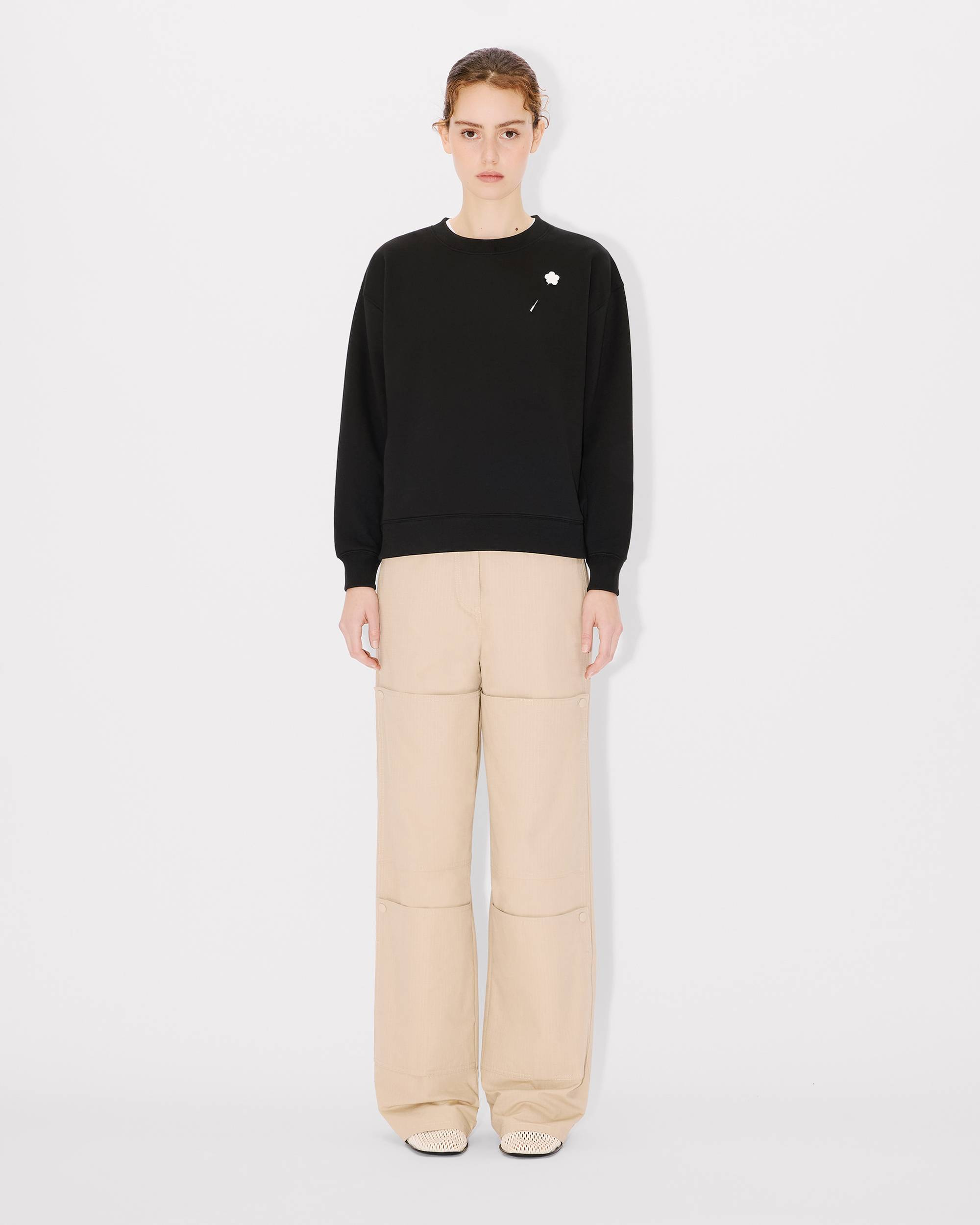 'Boke Flower' crewneck sweatshirt in cotton - 5