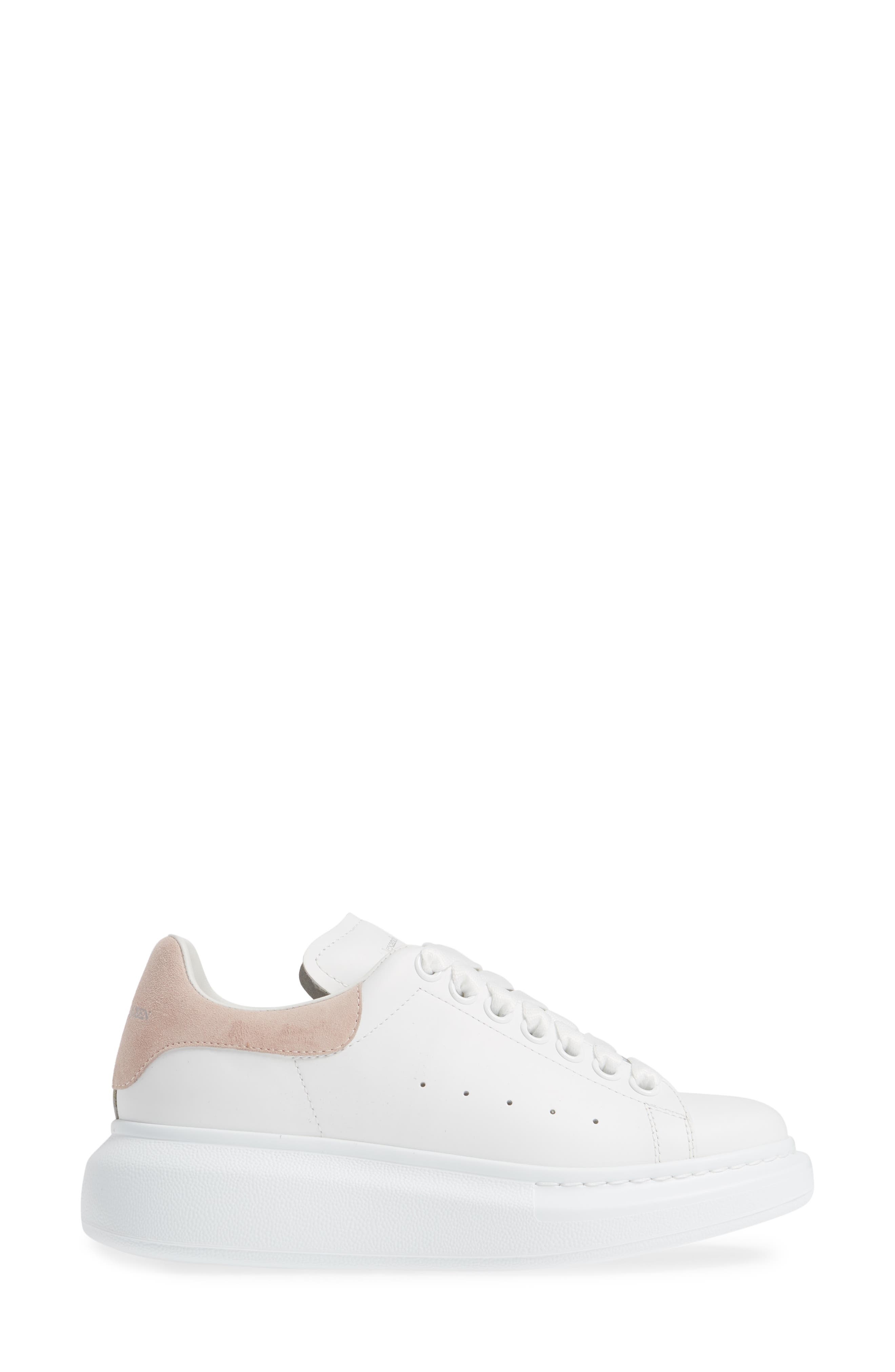 McQueen Oversized Sneaker in White/Patchouli 161 at Nordstrom - 3