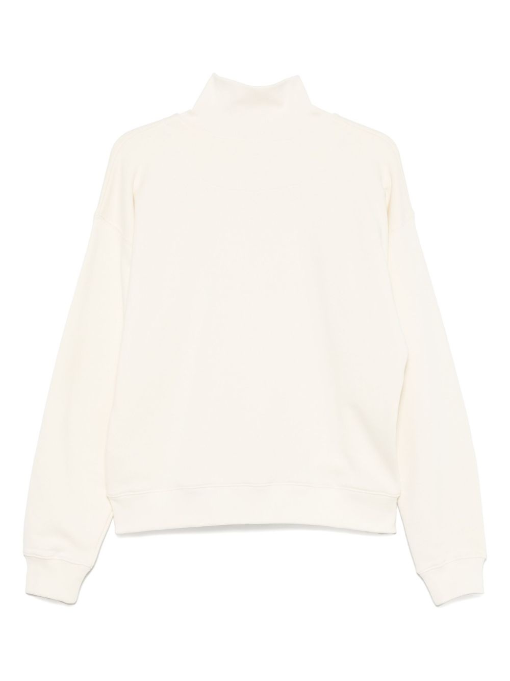 cotton zip-up sweatshirt - 2