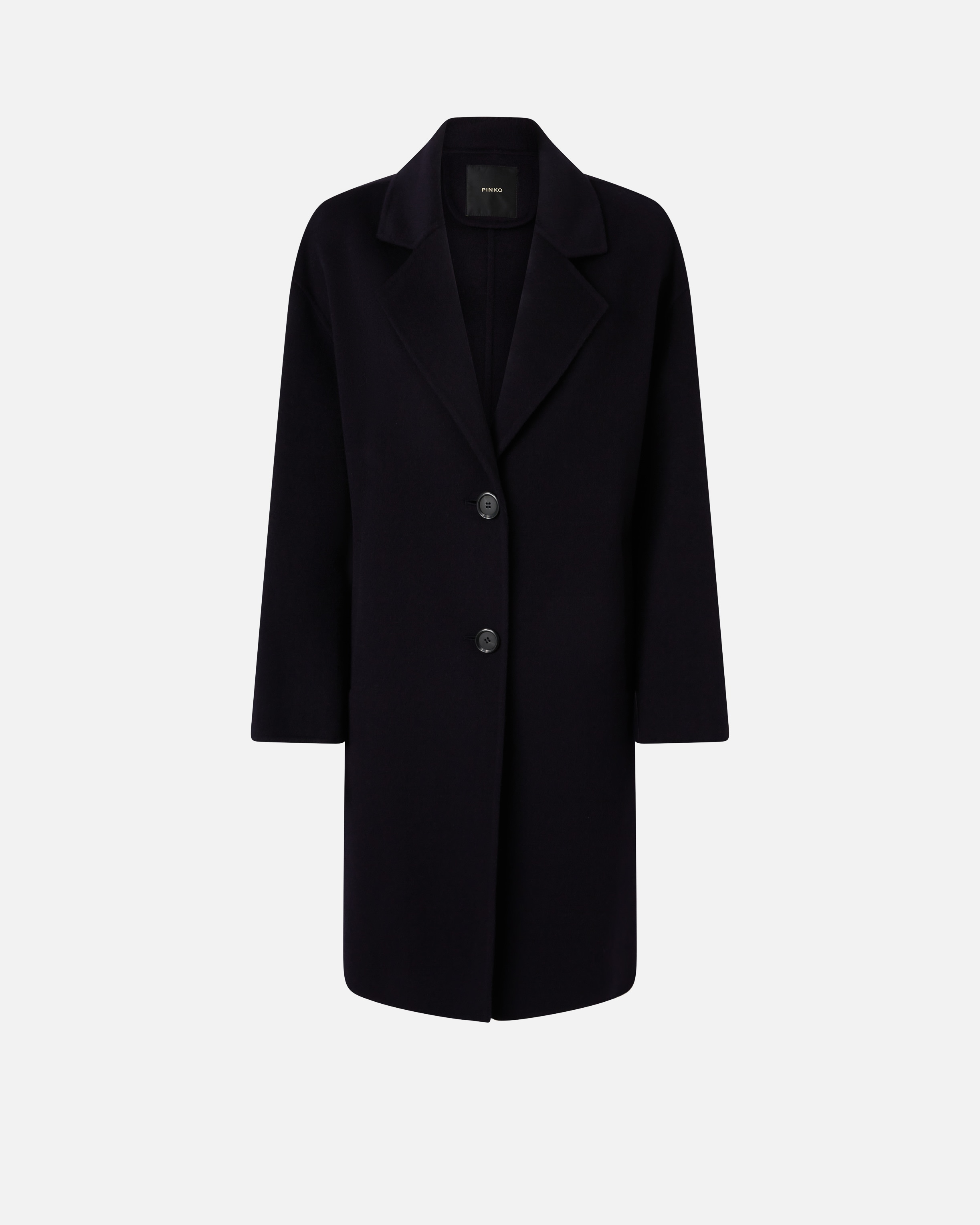 CLASSIC SINGLE-BREASTED CLOTH COAT - 1