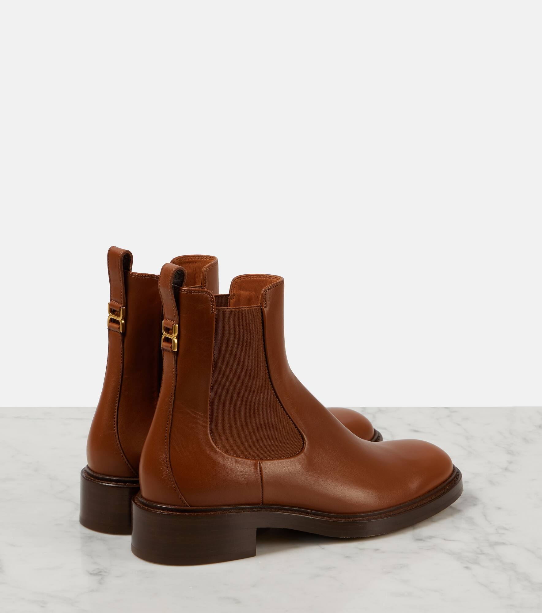 Marcie leather Chelsea boots - 3