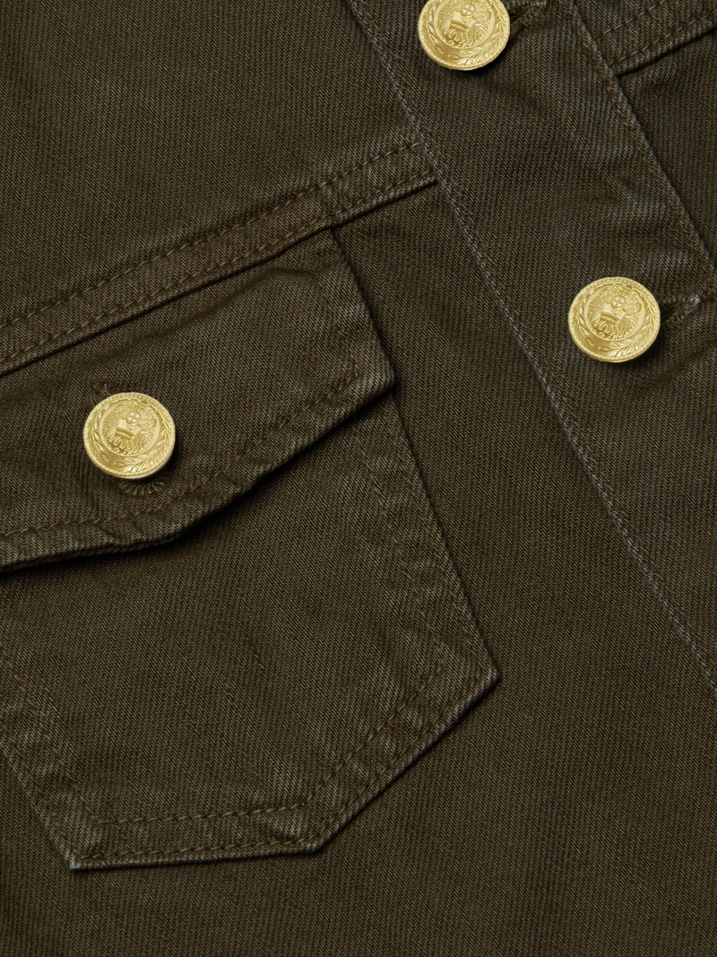 Koda Cropped Denim Jacket 6