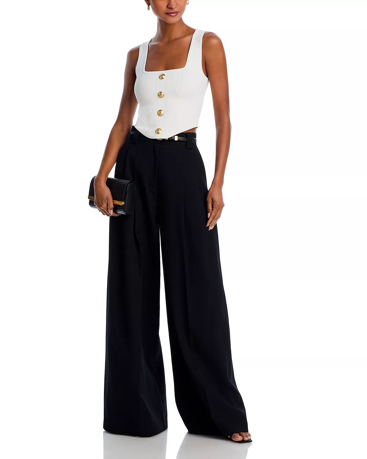 Saga Square Neck Knut Corset Top - 2