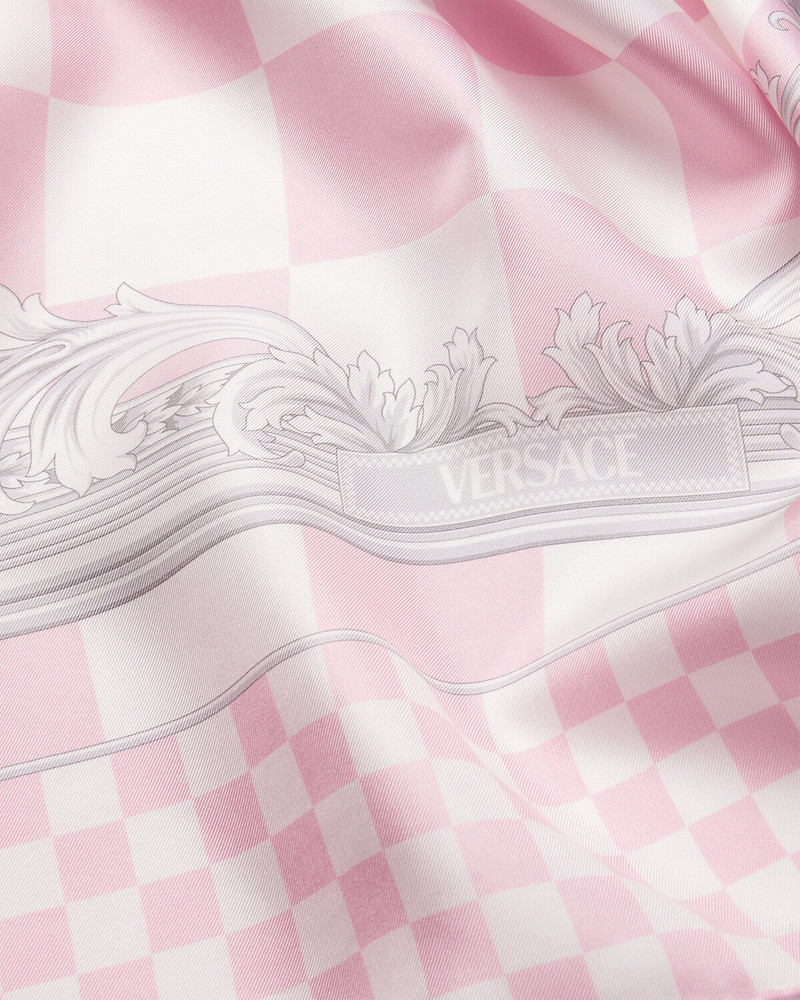 VERSACE Medusa Contrasto Silk Foulard 35" outlook
