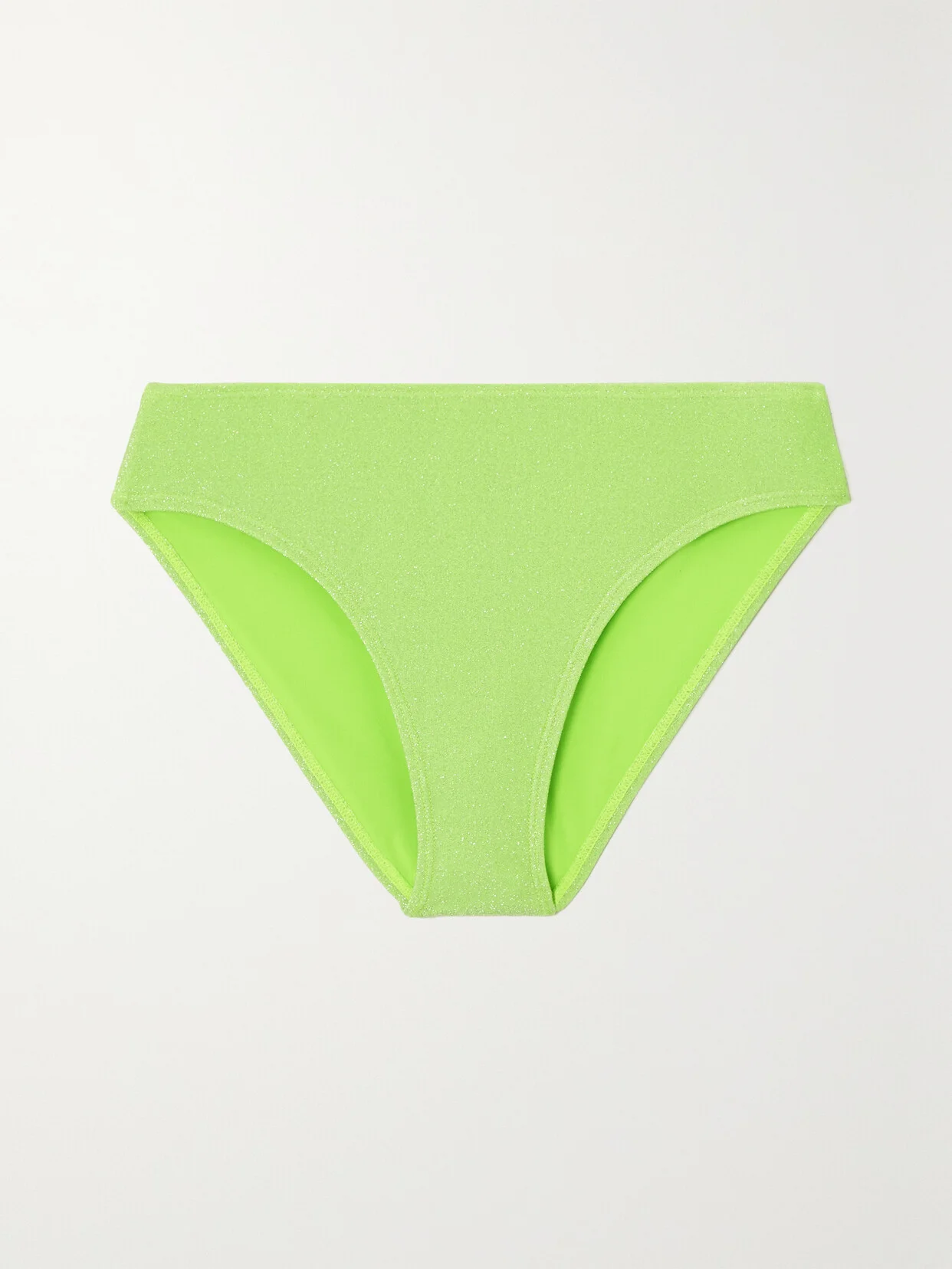 Sparkle Metallic Neon Bikini Briefs - 1