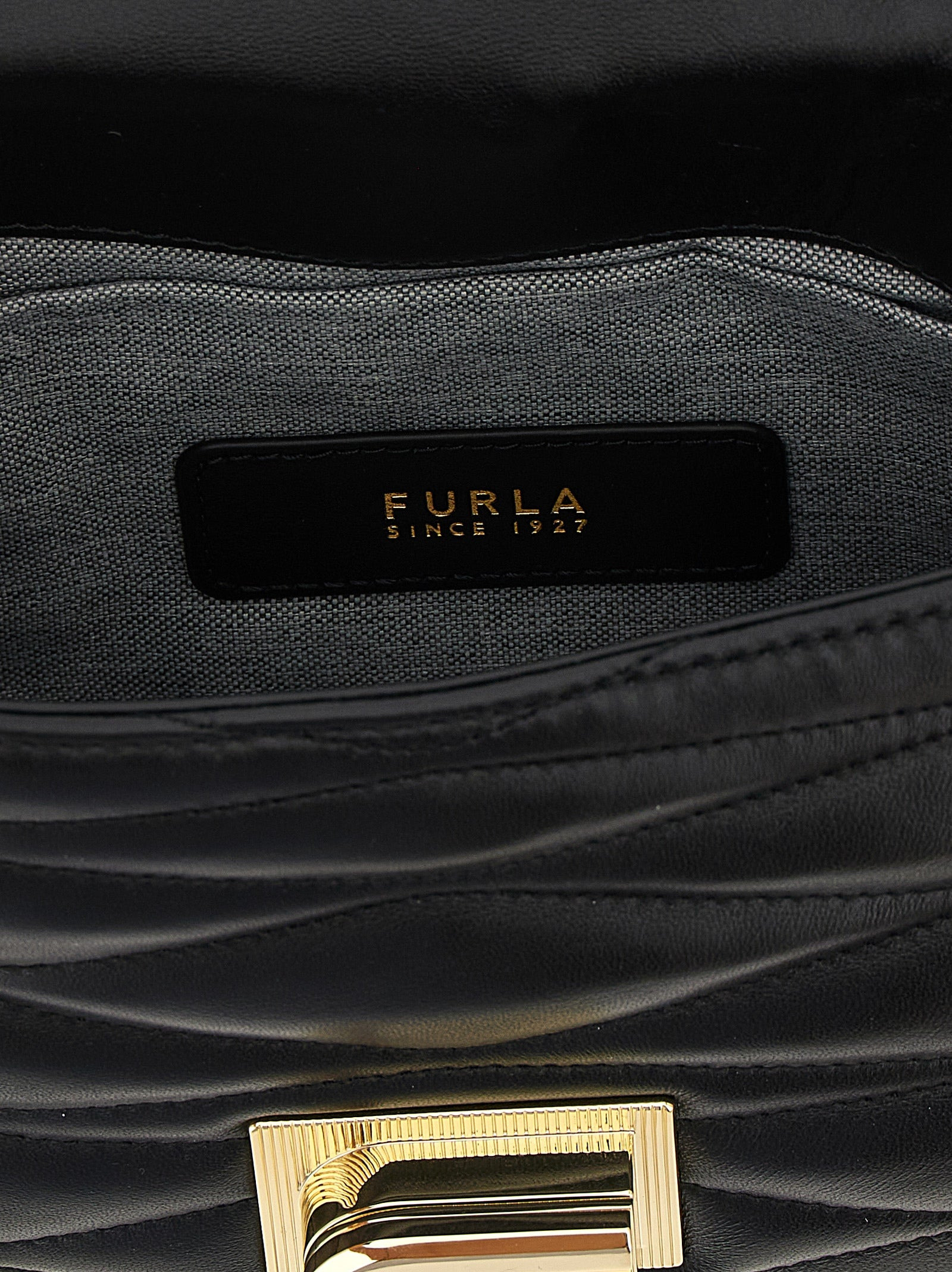 Furla 1927 S Crossbody Bags Black - 4