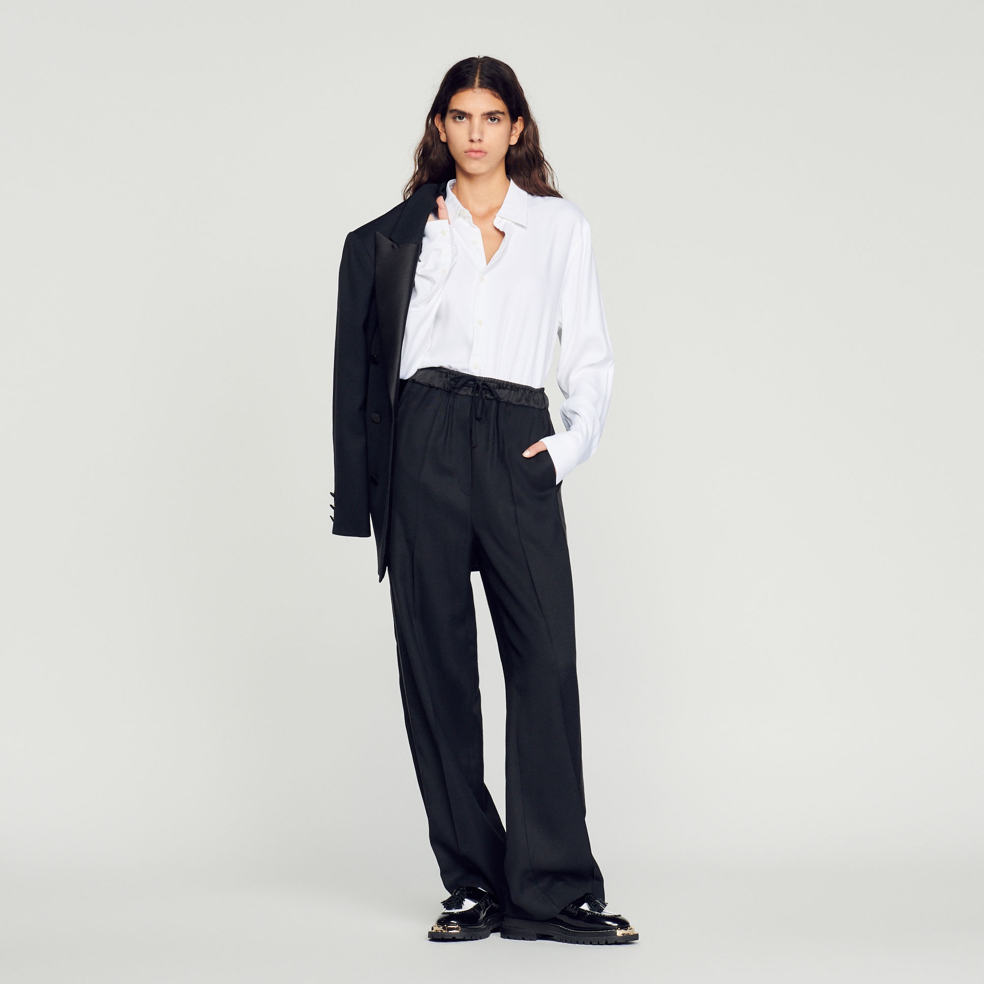 Flowing long-sleeved shirt - 3