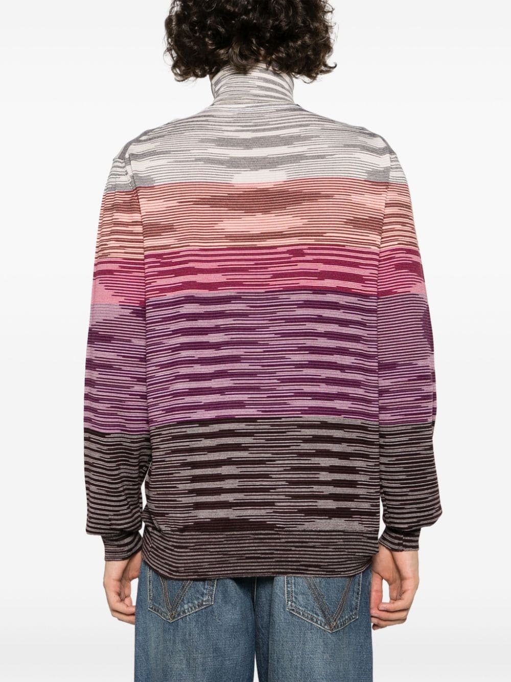 intarsia-knit wool jumper - 4