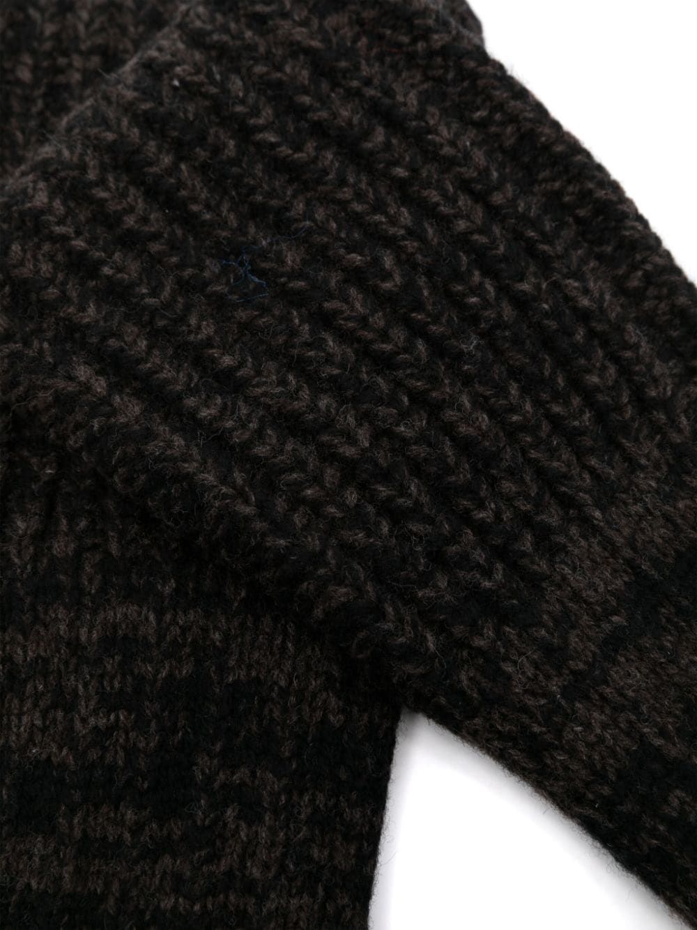 ribbed wool gloves - 2