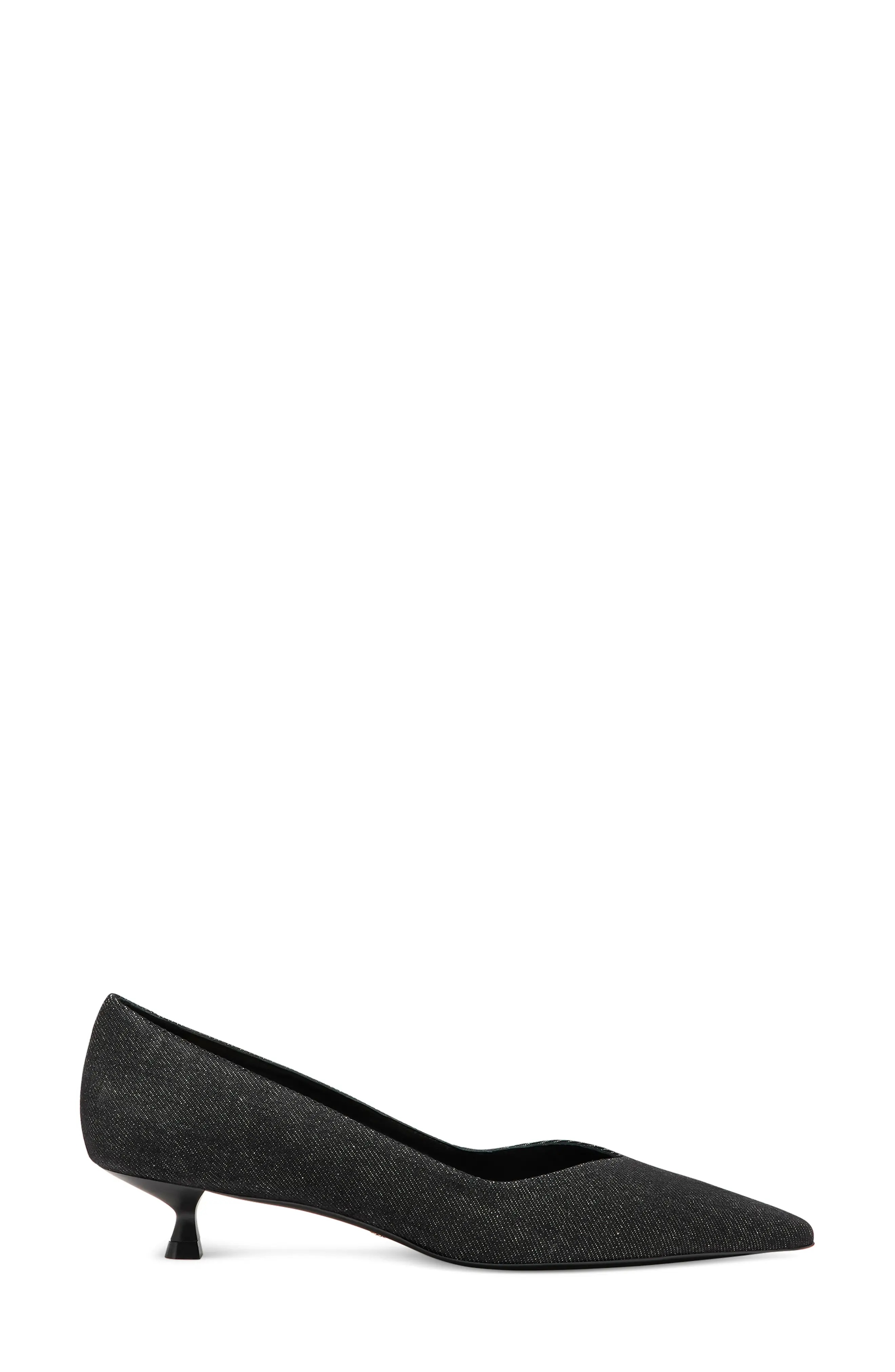 Eva Kitten Heel Pointed Toe Pump - 3