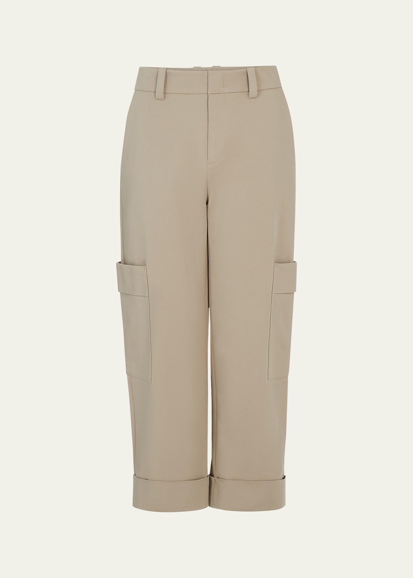 Utility Relaxed Crop Pants - 1