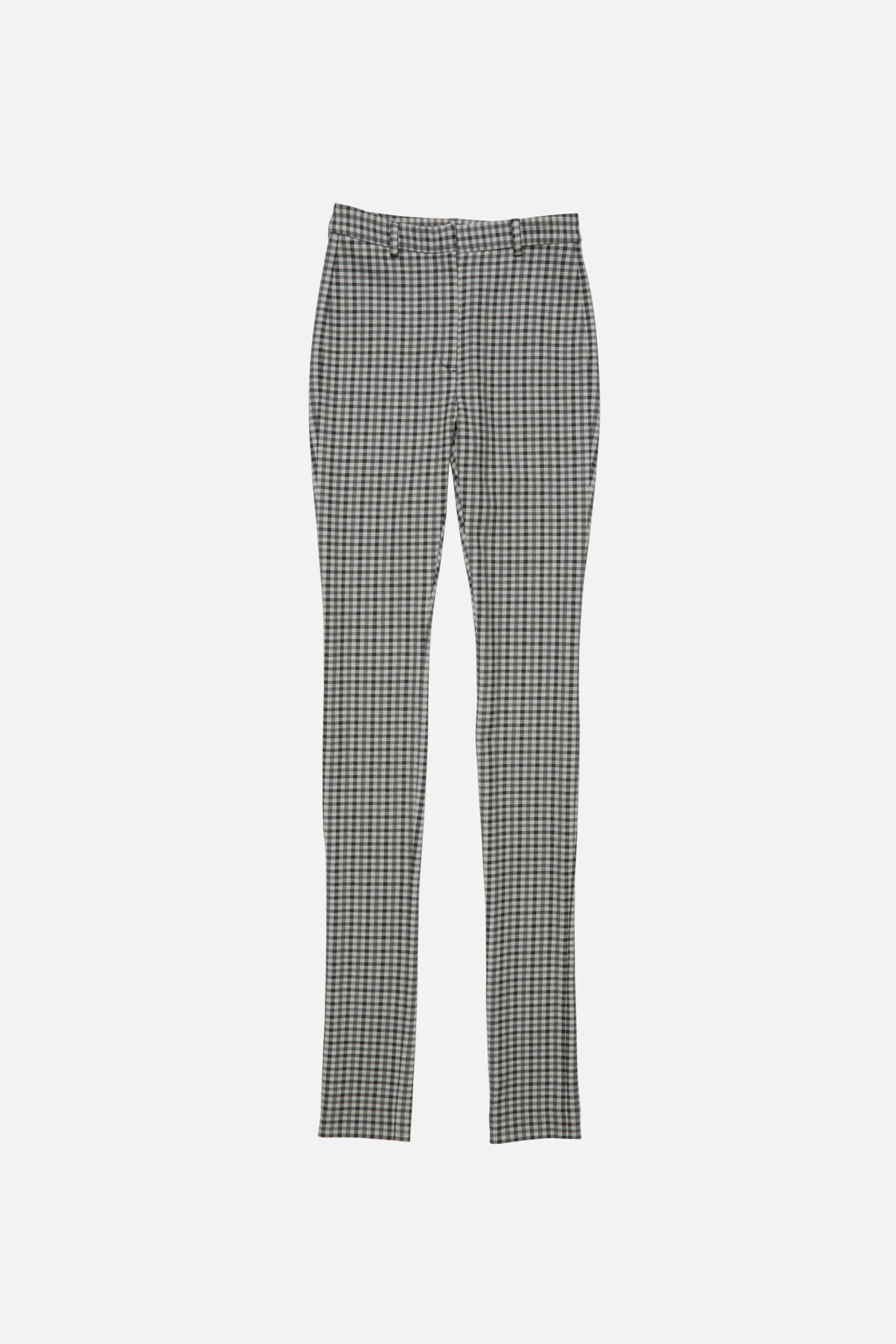 Wool stretch trousers - Multi grey - 6