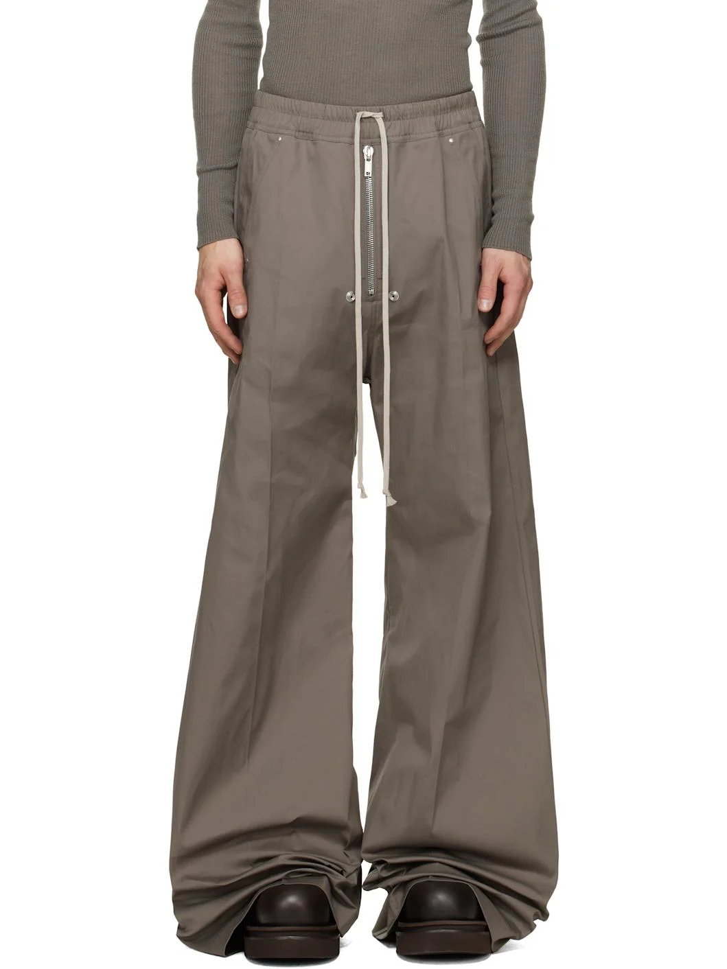 Gray Tower Wide Bela Trousers - 1