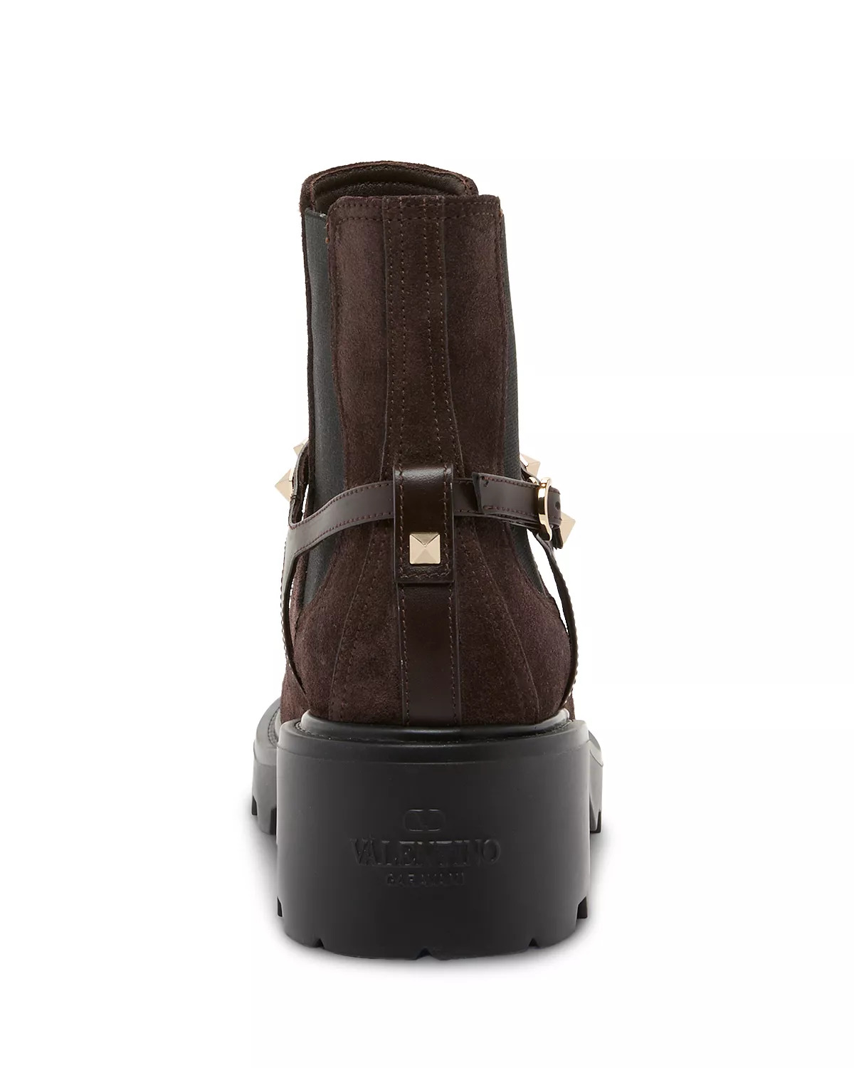 Women's Rockstud Beatle Suede Chelsea Boots - 5