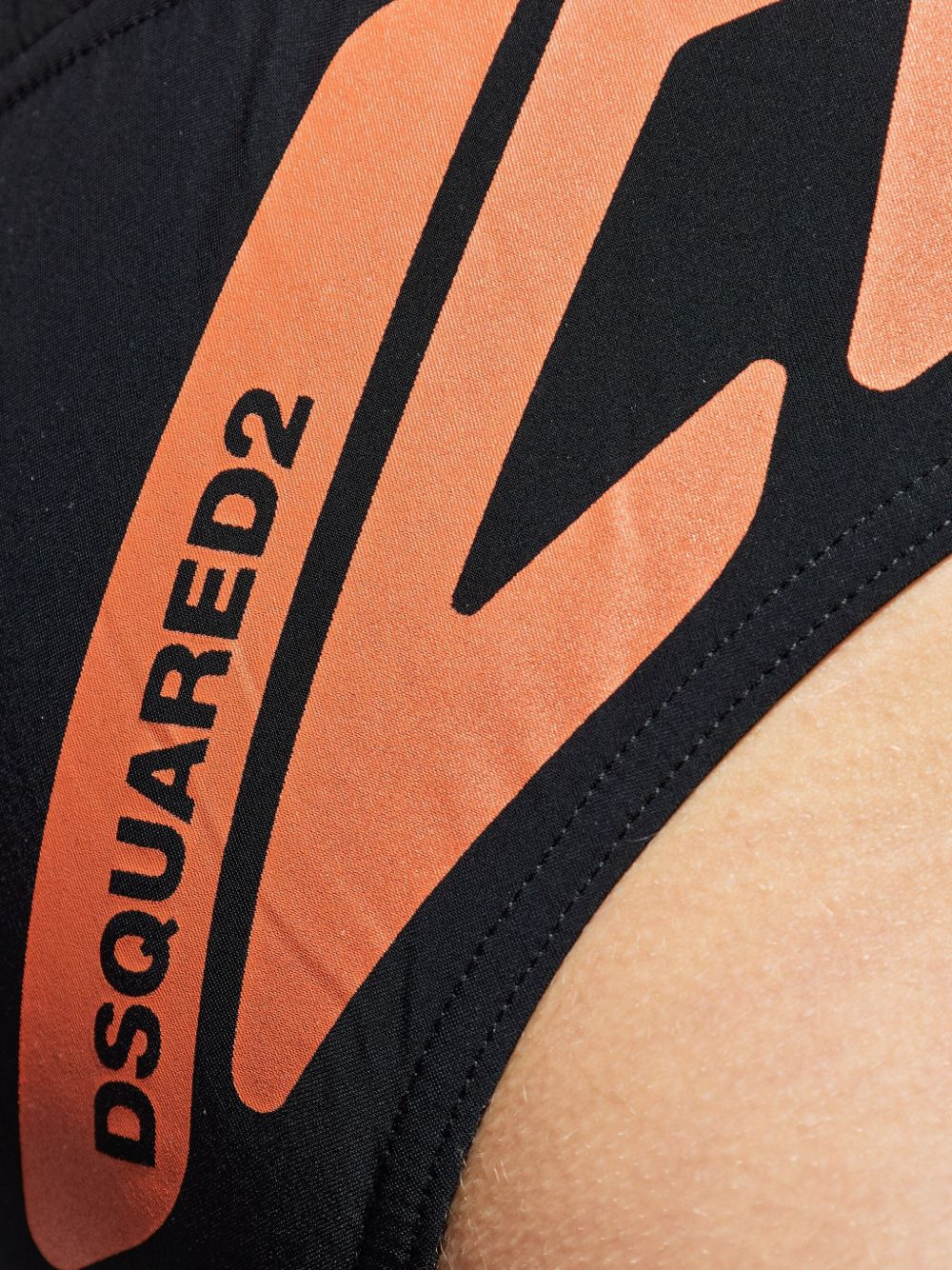 logo-print swim trunks - 2