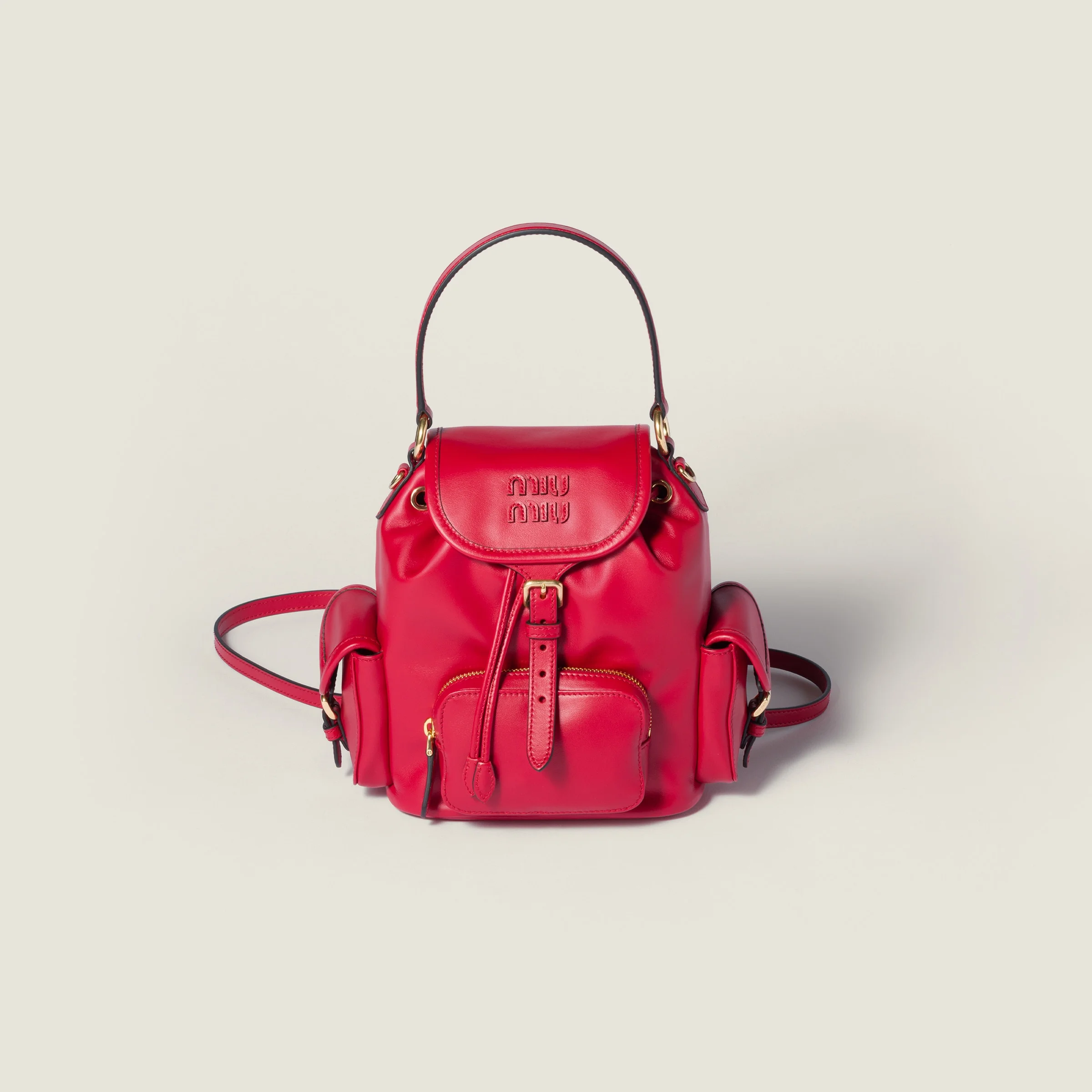 Leather backpack - 1