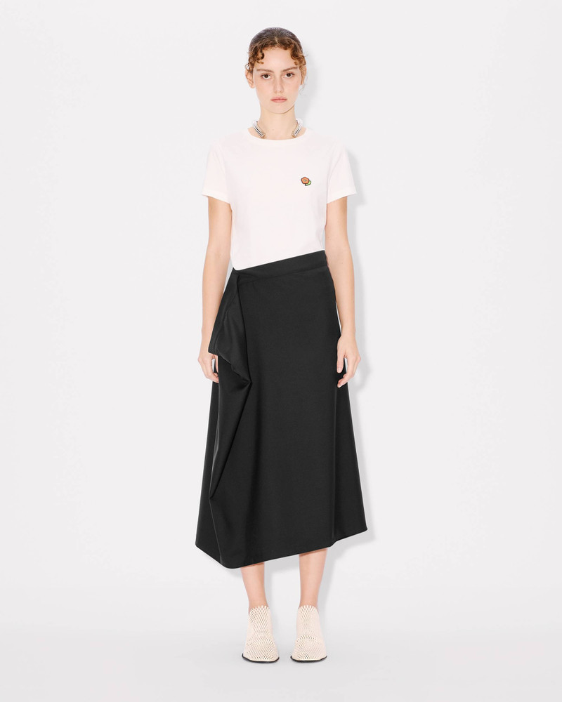 Midi skirt in virgin wool 3
